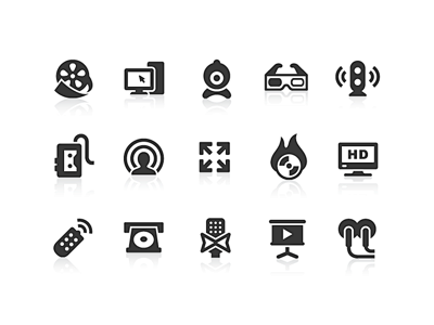 Multimedia-icons