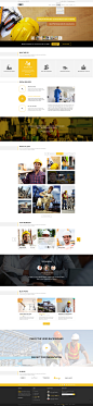 BUILT | PSD Template for Construction Businesses