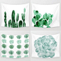 cactus succulent wall tapestries tapestry succulents cacti plants plant  From: lake1221.etsy.com