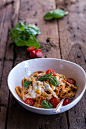 One Pot 30 Minute Creamy Tomato Basil Pasta Bake.Really nice recipes. Every hour.