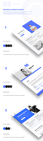 Personal Website ( 3 Concept ) : Personal Website (Concept)