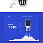 Nokia 3310 Landing page Concept