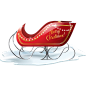 santa sleigh icon iconpng.com