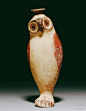 猫头鹰陶罐，古希腊科林斯，公元前6世纪 #Archaeology# #AncientArt#
Corinthian Pottery Owl, 6th century BC. O绿洲 ​​​​
