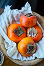 persimmons: 