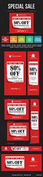 Special Sale Web Banners Template PSD | Buy and Download: http://graphicriver.net/item/special-sale-banners/9096931?WT.ac=category_thumb&WT.z_author=doto&ref=ksioks