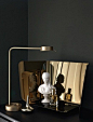 brass and copper styling...  via cocolapinedesign.com