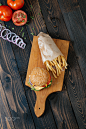 Burger and French Fries by Igor  Milic on 500px