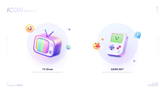 DreamyLam采集到UI. icon Colorful