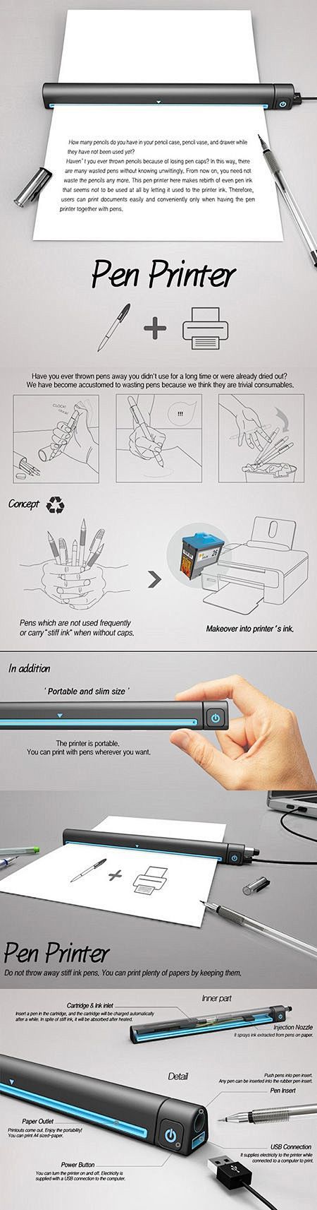 Pen Printer. The #de...