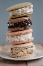 Macaroon Ice Cream Sandwiches