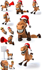 #新年与圣诞相关素材# 欢乐的马 【链接:http://t.cn/zRyiuh0 密码:fw58】