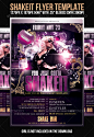 Shakeit Flyer Template - Clubs & Parties Events