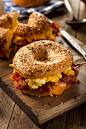 Hearty Breakfast Sandwich on a Bagel by Brent Hofacker on 500px