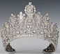 The Luxembourg Empire Tiara entered the Nassau (Luxembourg) family between 1813 and 1829. The original owner is unknown, but it was either made or altered by Frankfurt jeweller Speltz in 1829.