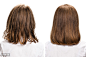 Hair before and after treatment. - Originoo锐景创意 图片详情