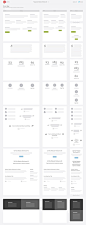 Responsive Website Wireframe Kit : Our new UX Kits Responsive Website Wireframe Kit is a massive library with 30 pages of content blocks, website elements, icons, wireframe examples and templates. Every single component comes in 3 options to quickly creat