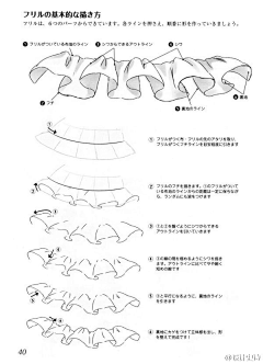 残鸳采集到衣物褶皱