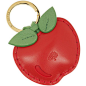 Mulberry Leather apple key fob