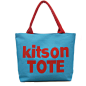 两件包邮促销 kitson字样大容量单肩帆布包包 简约字母单肩大包包  