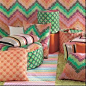 MISSONI HOME 在色彩与条纹的海洋中漫游