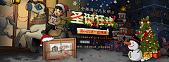 爱上恶魔雪采集到banner-圣诞