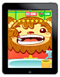 Brush teeth with Momo - App : App design