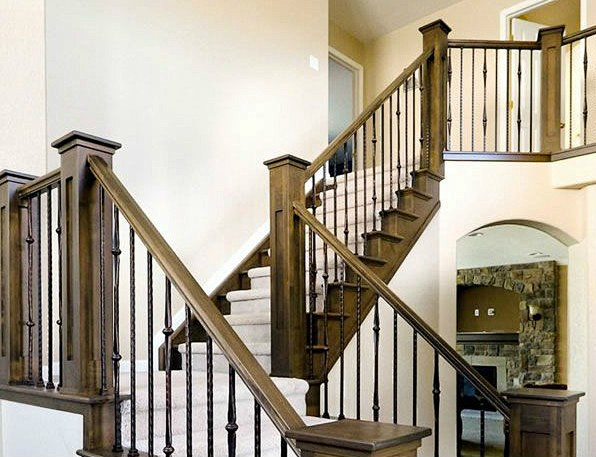 室内楼梯图集效果图—土拨鼠装饰设计门户