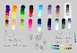 Sai color pallet chart by darkly1
