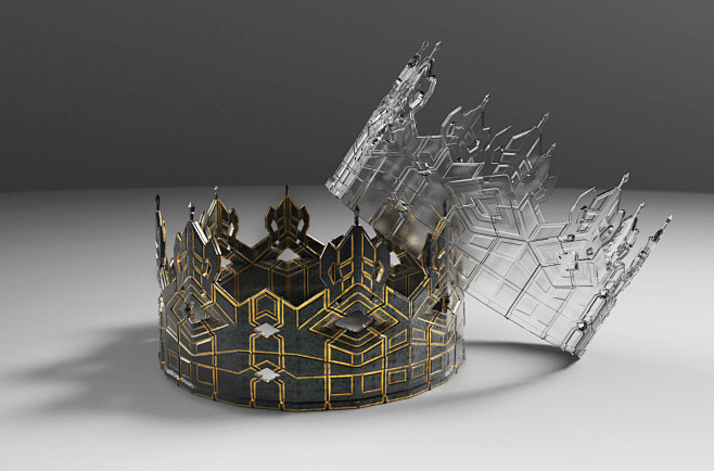 Crown for a dark kni...