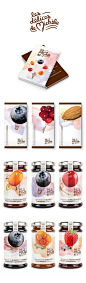 les délices de Michèle by Chez Valois, via Behance. A new #packaging pin that's already made the most popular list