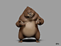 Angry bear, Flemming Gottfredsen : Based on 2d design by Paul Cohen