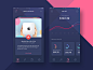 Promo app design on Behance