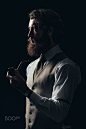 Elegant Young Handsome Guy Holding a Smoking Pipe by Ysbrand Cosijn on 500px