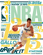 Rivista Ufficiale NBA杂志封面设计