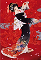 美人绘 | 日本现代仕女绘画艺术选集-2 ​​​​