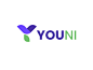Youni Logo (Animation) animationlogo healtlogo leaflogo motionlogo simplemotion ylogo