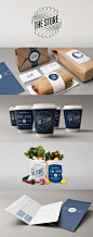 The Store #packaging #design | #stationary ... | BlickeDeeler • Cor... #logo #