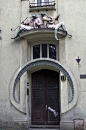 Frog House (Polish: kamienica Pod Żabami) ~ art nouveau architecture in the city of Bielsko-Biała.