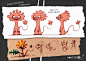 艺术家Ludo Gavillet动画《Monsterbox》之角色、手绘线稿系列2