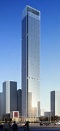Hon Kwok City Center, Shenzhen, China designed by Skidmore Owings and Merrill Architects (SOM) :: 80 floors, height 321m: 