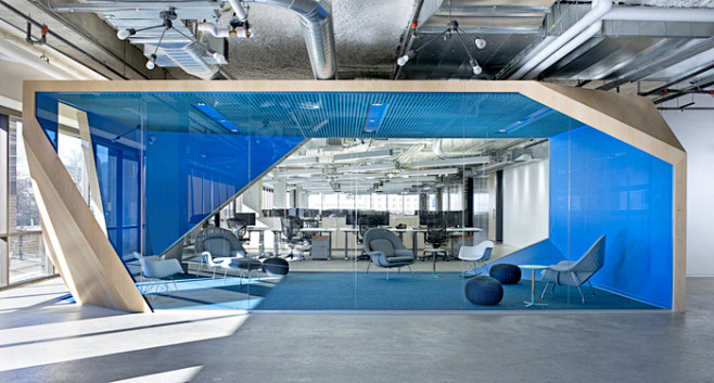 loft办公室设计，现代办公室设计