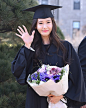 少女时代允儿毕业 穿学士服清纯可人 : 韩国女子组合少女时代成员允儿毕业