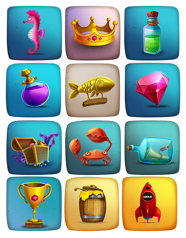 Game icon on Behance