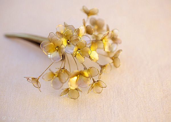 Kanzashi 发饰，传统工艺之美@北...