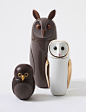 Owl Vessels \ Designed by Manolo Bossi \ Handmade in Italy by Bosa Ceramiche \ Available at Camerich Los Angeles