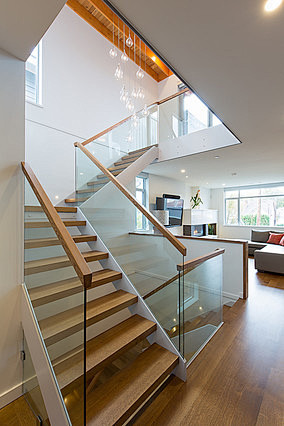 现代家装别墅楼梯