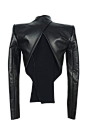Vertigo Leather Jacket by Dion Lee - Moda Operandi