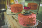 buttercream cakes - Read more on One Fab Day: http://onefabday.com/ballyvolane-house-wedding-by-savo-photography/