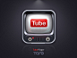 YouTube iOS Icon，来自：http://www.mobileui.cn